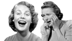 laughing-and-crying-women-at-soap-operas-1940s