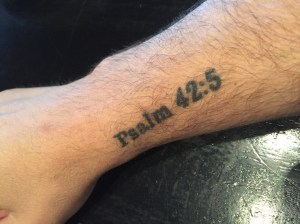 What I see on my right arm every day!